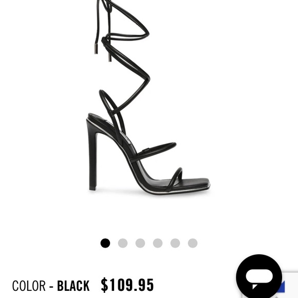 Steve Madden ‘Unfold’ Wrap Heels - Picture 5 of 6